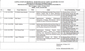 jadwal mar 20