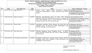 jadwal 3 juni