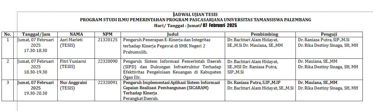 7 febuari 2025