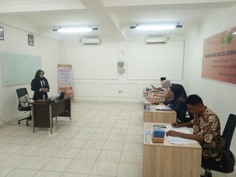 Pengumuman Hasil Kegiatan Sidang Tesis dan Seminar Proposal Tanggal 16 Mei 2026 Pascasarjana Magister Ilmu Pemerintahan Universitas Tamansiswa Palembang